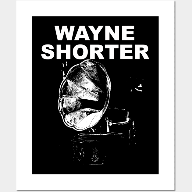 Wayne Shorter jazz Wall Art by Ezahazami